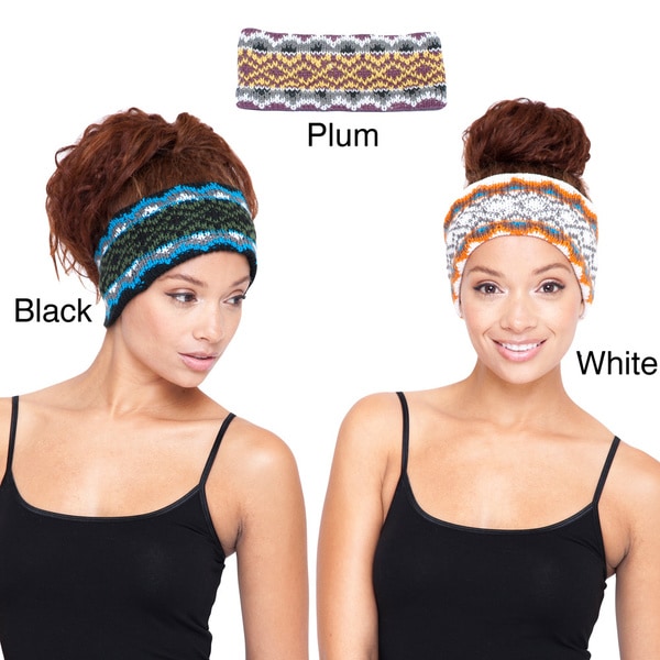 Shop Handmade Knitted Winter Warm Snowboarding Headband (Nepal) Free Shipping On Orders Over