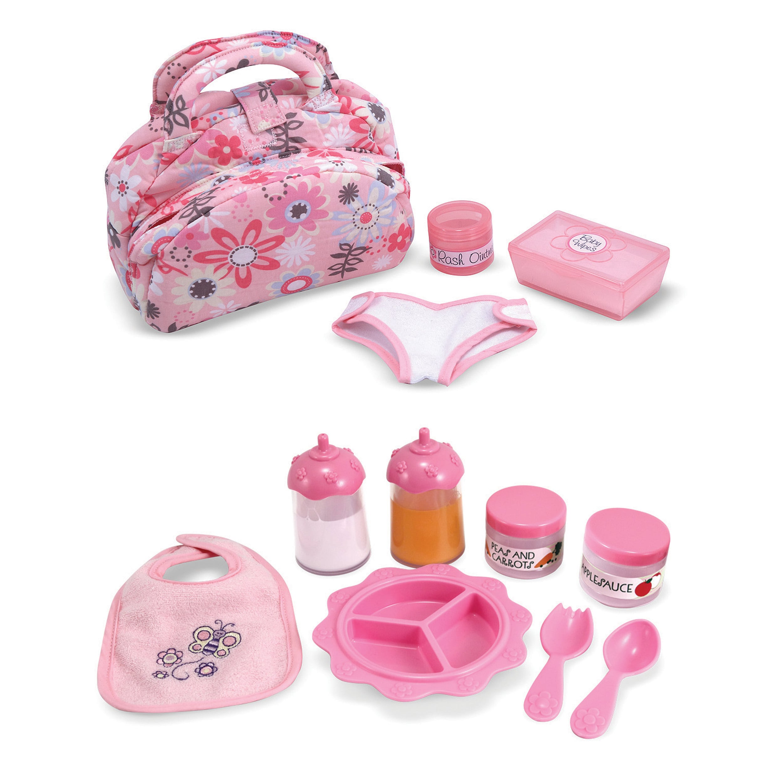 melissa & doug doll accessories bundle