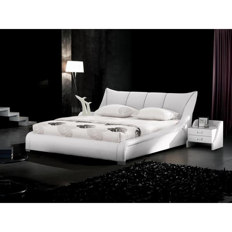 Contemporary Platform Queen-size Bed