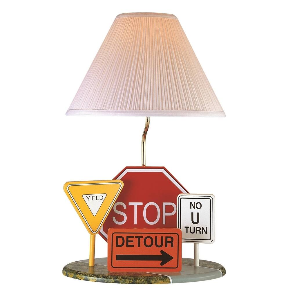Lite Source Highway Signs 1-light Table Lamp
