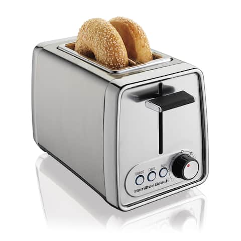 Hamilton Beach Chrome Cool Touch 2-slice Toaster - Stainless Steel