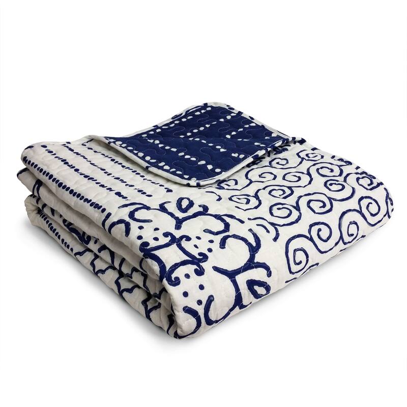 The Curated Nomad Carnation Throw Blanket