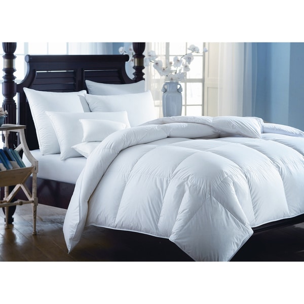 European Heritage Down Opulence Oversize Summer Weight White Goose Down Comforter