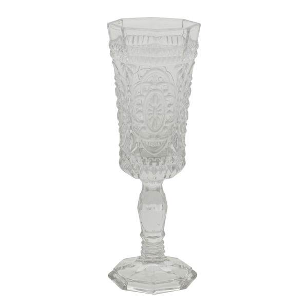 10 Strawberry Street Vatican Clear Flute Glass (Set of 6)
