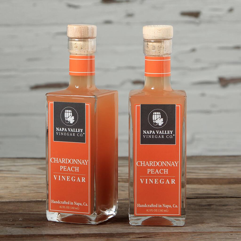 Napa Valley Vinegar Chardonnay Peach Vinegar Set