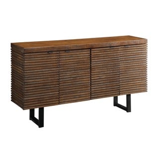 Christopher Knight Home DeWiltt Rustic Brown 4-door Credenza