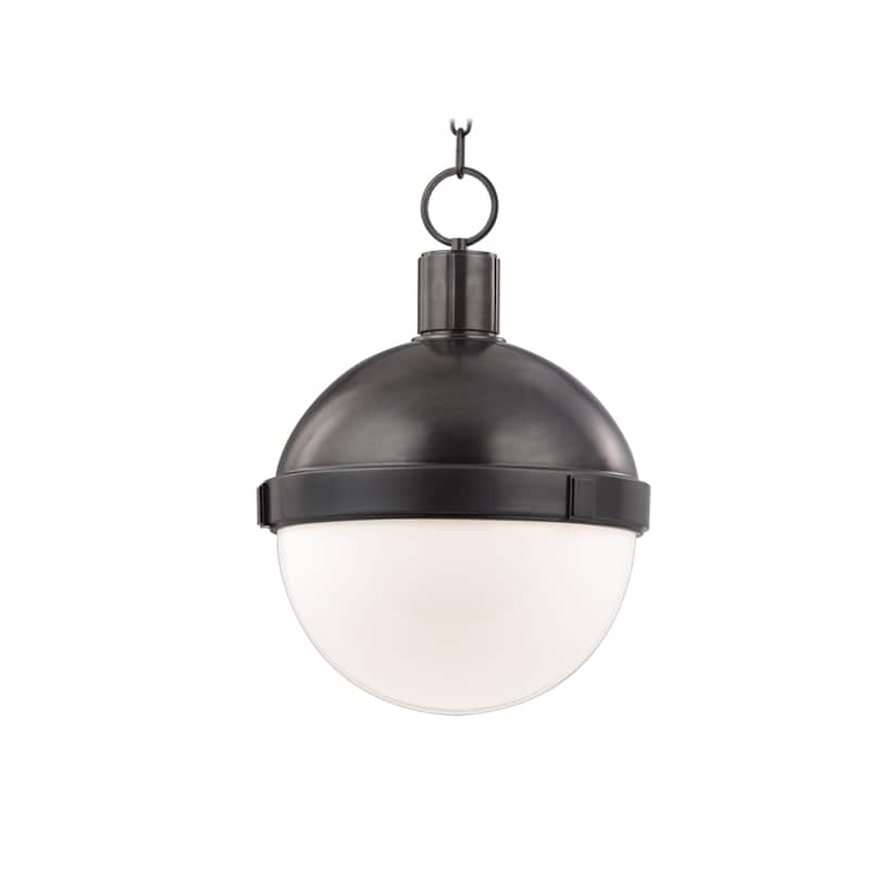 Hudson Valley Lambert 1 Light 14.5 inch Pendant - Old Bronze