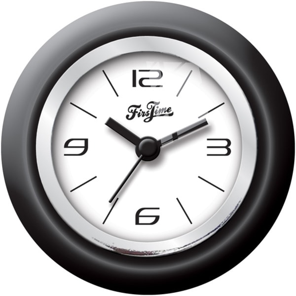 Shop FirsTime Black Magnetic Wall Clock - Free Shipping On Orders Over ...