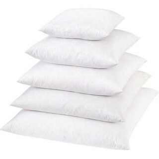 White Down Feather 18-inch Square Pillow (Pack of 1 or 2)