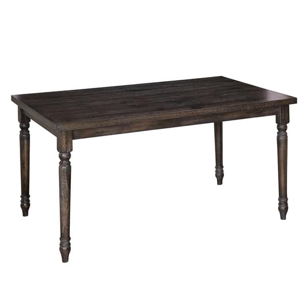 Simple Living Burntwood Dining Table 29 H X 60 W X 36 D Overstock 9624618