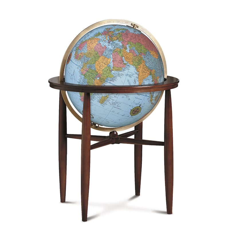 Finley Illuminated Floor Standing Globe