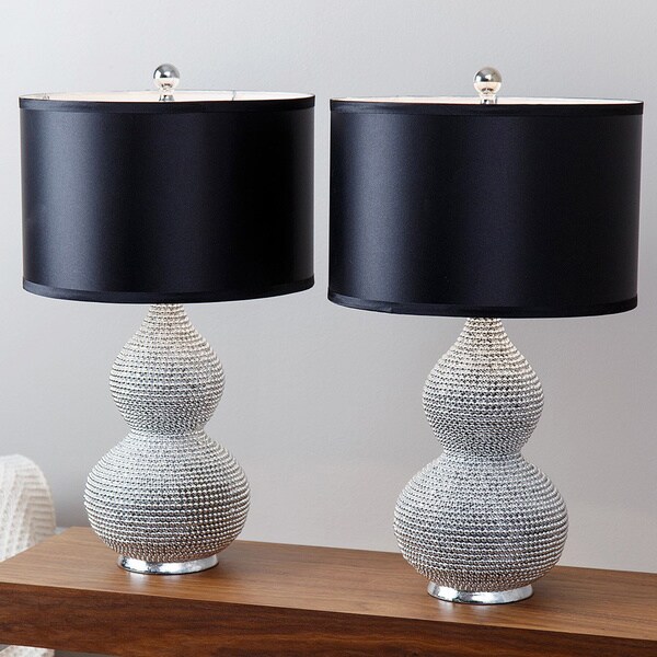 Abbyson Silver Plated Sea Urchin Table Lamp (Set of 2) Free Shipping
