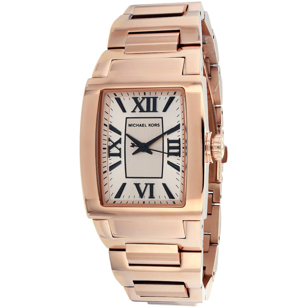 Michael Kors Women's MK5969 'Denali' Rose Gold Tone Ion Plated Stainless Steel Watch