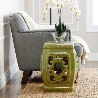 Asian Furniture Our Best Home Goods Deals Online At Abbyson Asian Ornate Lime Glazed Ceramic Garden Stool