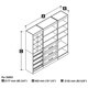 preview thumbnail 2 of 17, Pur 86-Inch Closet Organizer with Storage Cubbies by Bestar