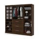 preview thumbnail 18 of 17, Pur 86-Inch Closet Organizer with Storage Cubbies by Bestar