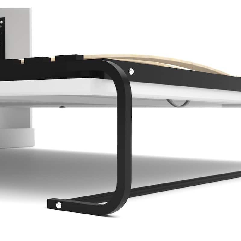 Versatile Full Murphy Bed and Closet Organizer (84W) by Bestar
