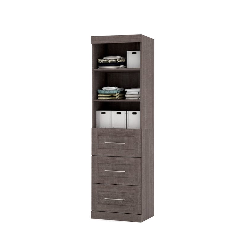 Pur 25W Closet Organizer with Drawers by Bestar