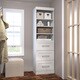 preview thumbnail 8 of 6, Pur by Bestar 25-inch Storage Unit with 3-drawer Set White