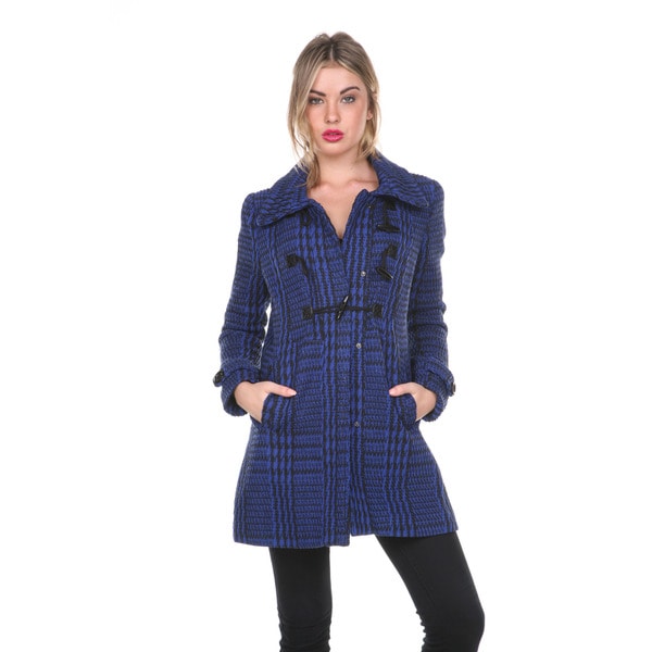 Trilogi Womens Double breasted Swing Coat