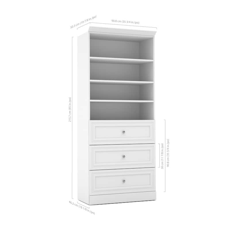Versatile by Bestar 36-inch Basic Kit
