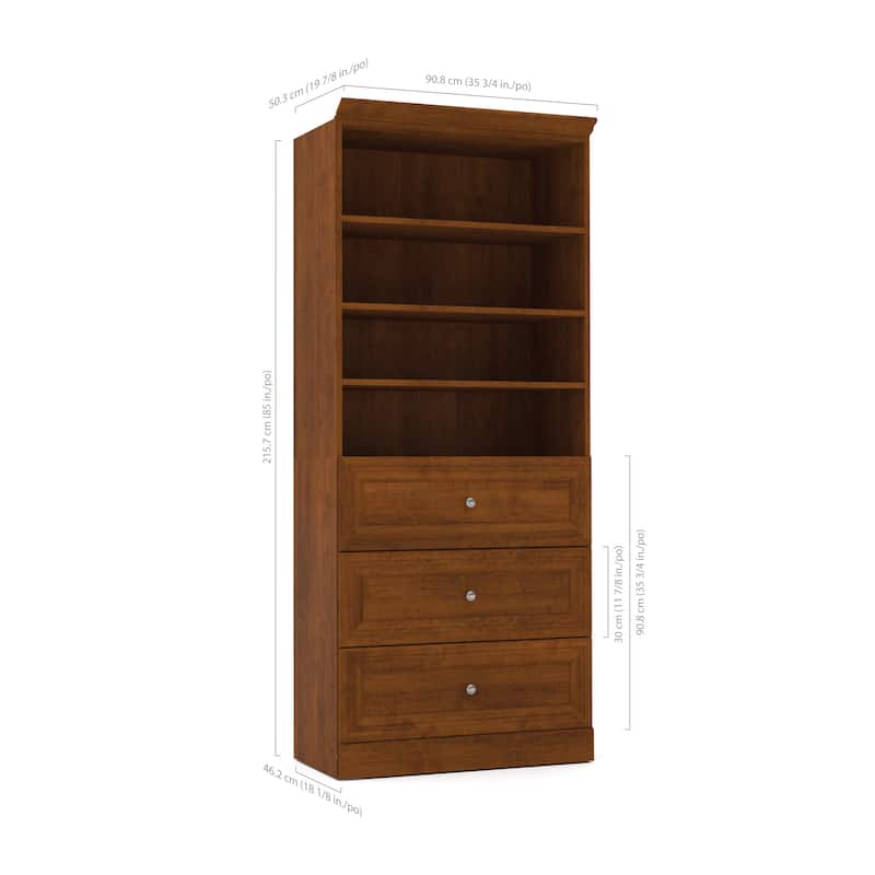Versatile by Bestar 36-inch Basic Kit