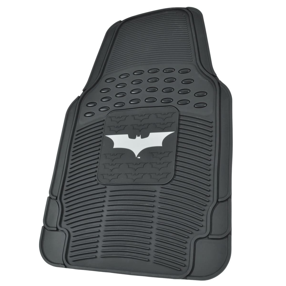 Bdk Batman Rubber Floor Mats 2 Piece Dark Night Officially Bdk Batman Rubber Floor Mats 2