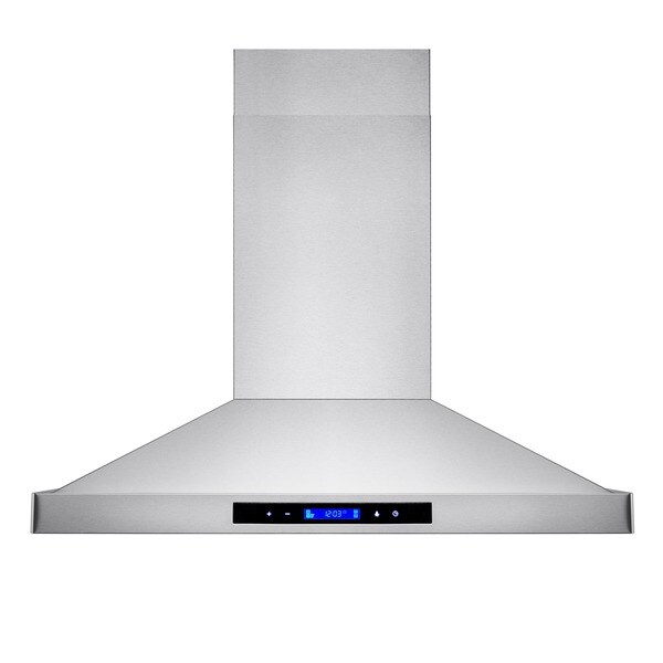 Shop Golden Vantage 30inch Stainless Steel Island Mount Range Hood