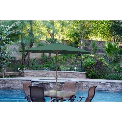 Aluminum Patio Market Umbrella Tilt with Bronze Pole