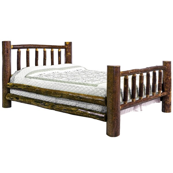 Montana Woodworks Glacier Country Collection Queen Stain/ Lacquer Finish Wood Bed