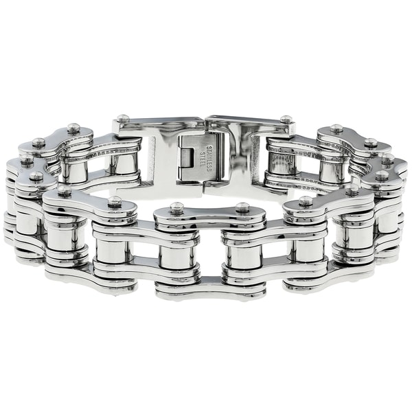 Stainless Steel Men S Large Link Bracelet On Free Stainless Steel Men X27 S Large Link Bracelet