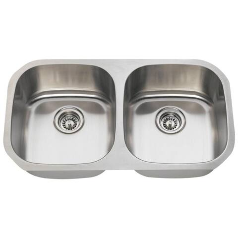 502 Equal Double Bowl Stainless Steel Sink