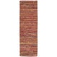 preview thumbnail 1 of 10, Nourison Zahra Area Rug 2'3" x 7'6" Runner - Orange/Red