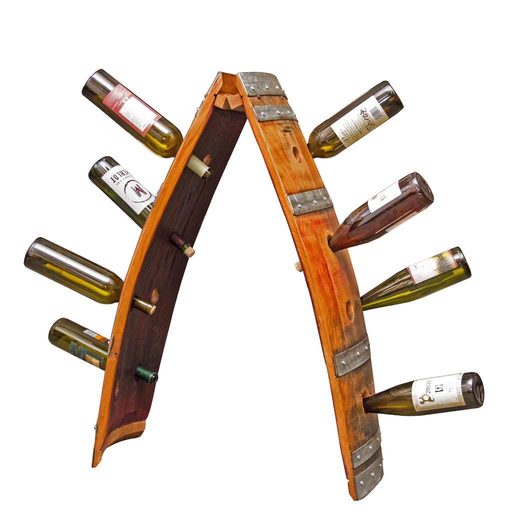 Solid Wood Barrel Riddling Wine Rack