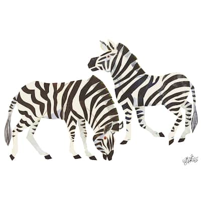 Eric Carle 'ABC Zebra' Children's Canvas Art - Multi-Color