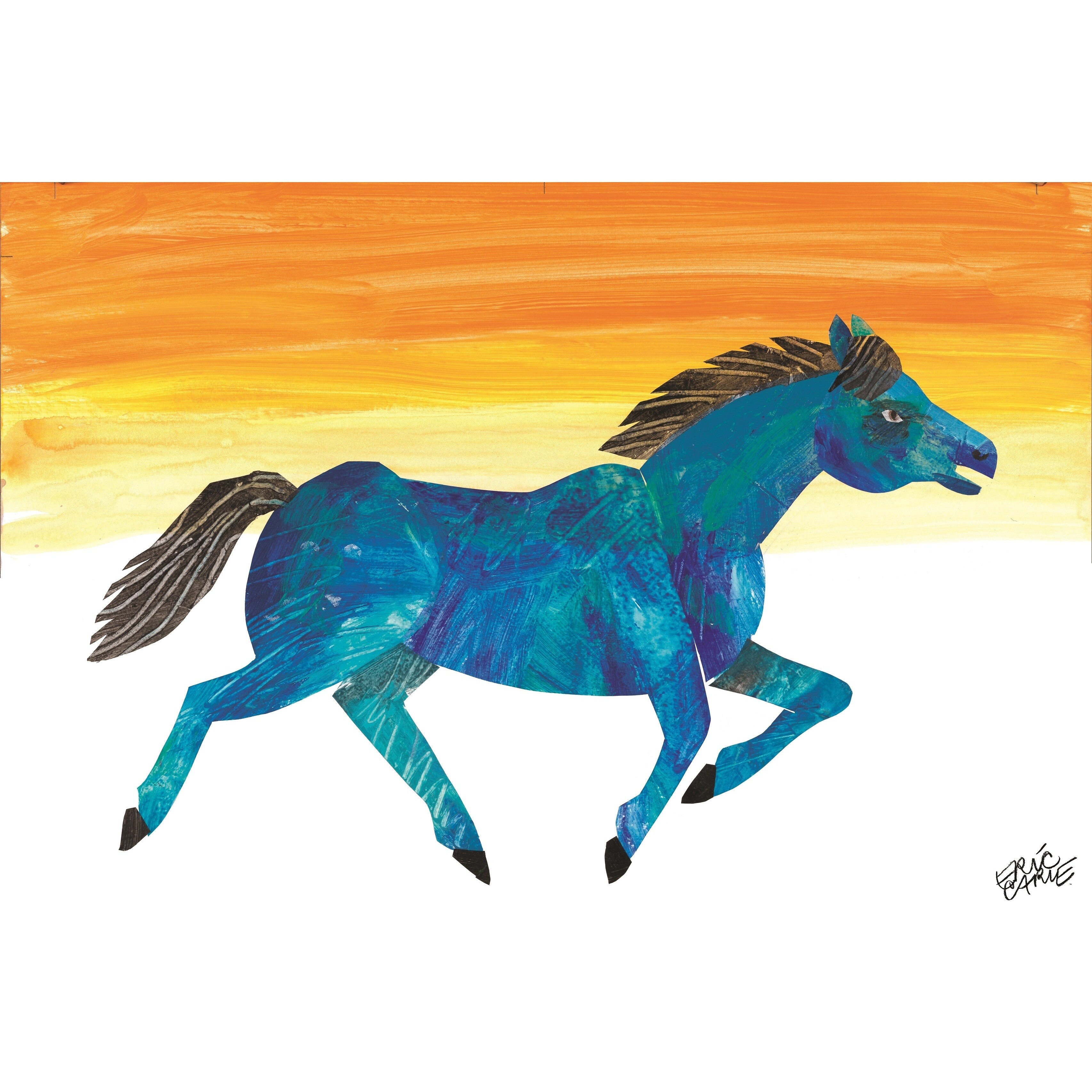 Eric Carle 'The Artist who Painted a Blue Horse' Children's