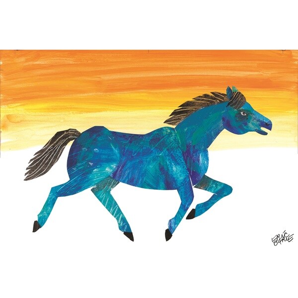 Eric Carle 'The Artist who Painted a Blue Horse' Children's