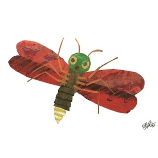 Eric Carle 'the Very Lonely Firefly Character Art Front Cover 2 