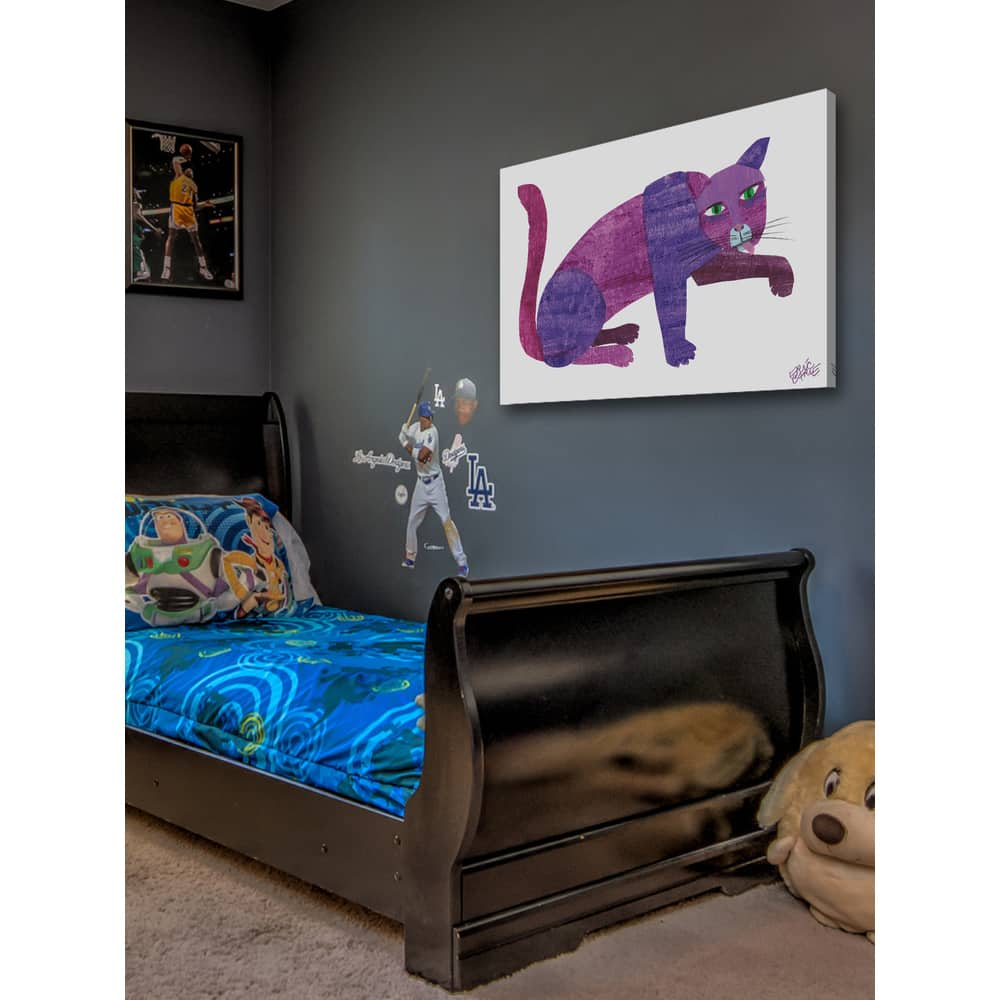 Brown Bear Purple Cat Framed Character Art by Eric Carle - Multi-Color ...