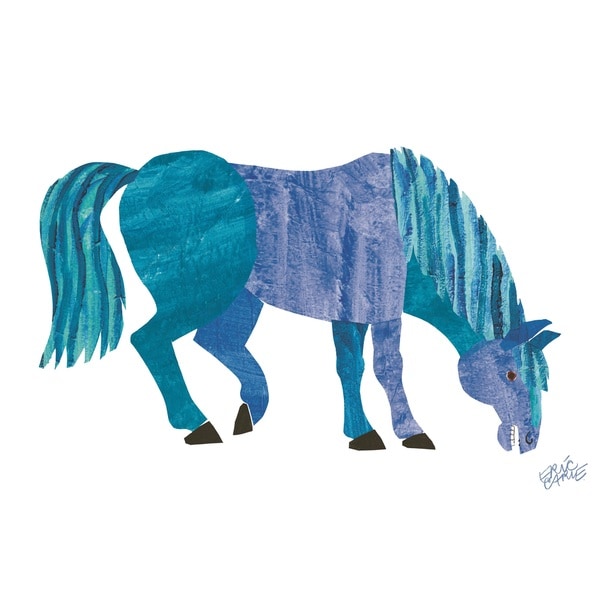 Download Shop Brown Bear Character Art Blue Horse by Eric Carle ...