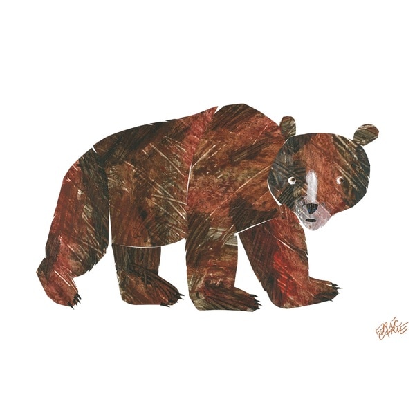 Bears Wall Art Handmade Bear Fire Colored Copper