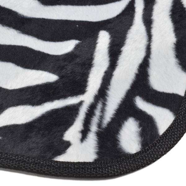 Shop Bdk Safari Zebra Colorful 4 Piece Universal Carpet Floor Mat Set Free Shipping On Orders Over 45 Overstock 9628893