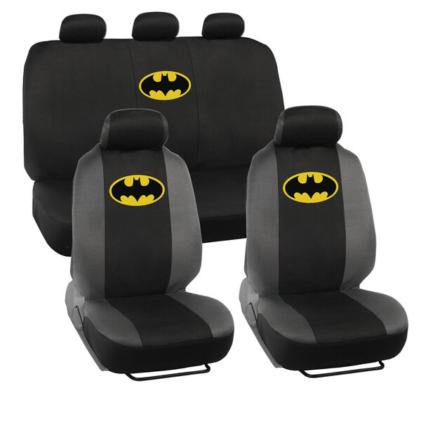 Bdk Batman Car Seat Covers With Five Headrest Free Bdk Batman Car Seat Covers With Five Headrest