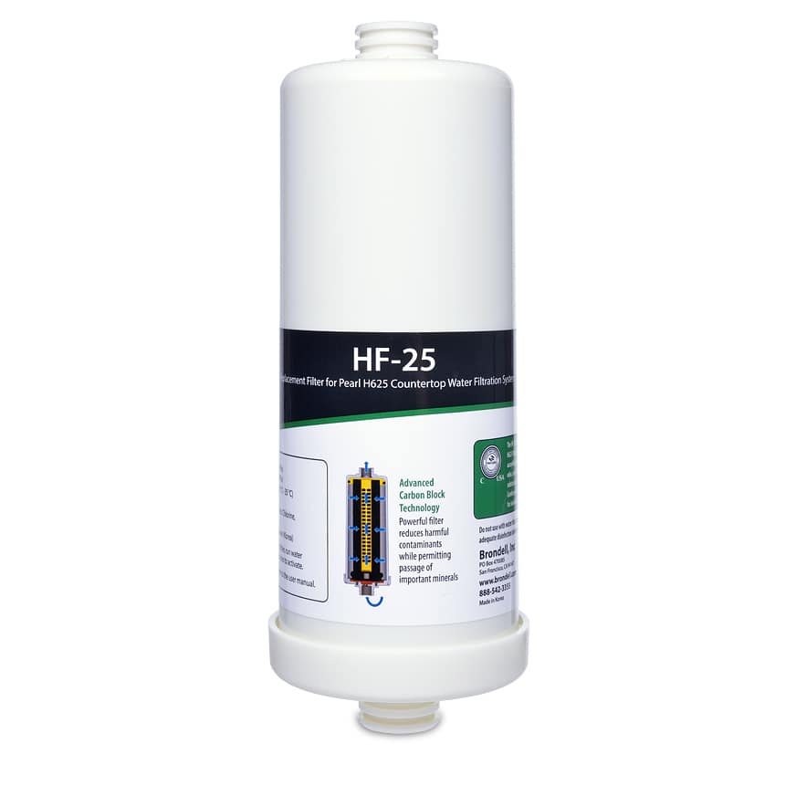 H2O+ Pearl Carbon Block Water Filter