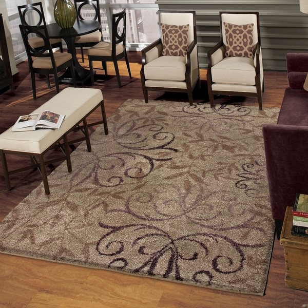 Toro Beige Shag Rug By Carolina Weavers