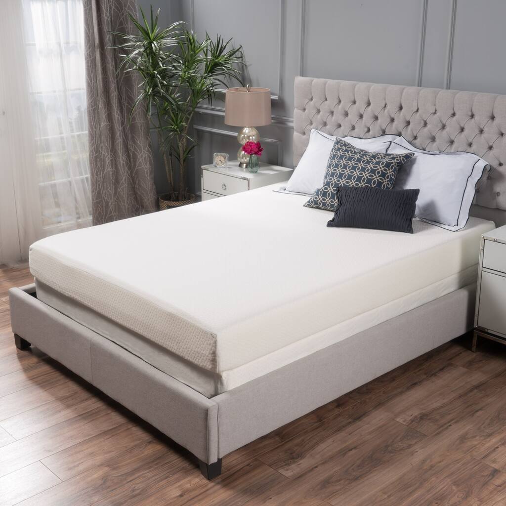 Choice 8-inch Memory Foam Mattress by Christopher Knight Home - White