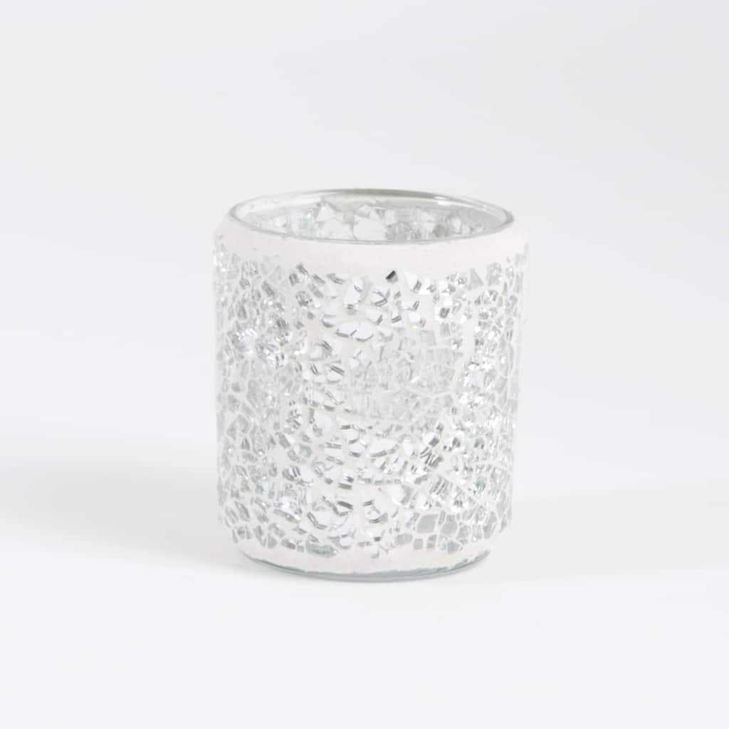 Mosaic Design Votive Holders (Set of 2)