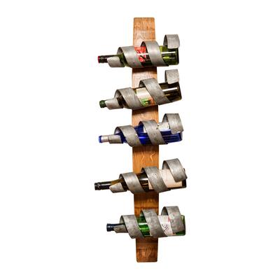 Single Hoop Spiral Wine Rack