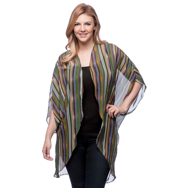 24/7 Comfort Apparel Womens Plus Size Classic Layering Shrug