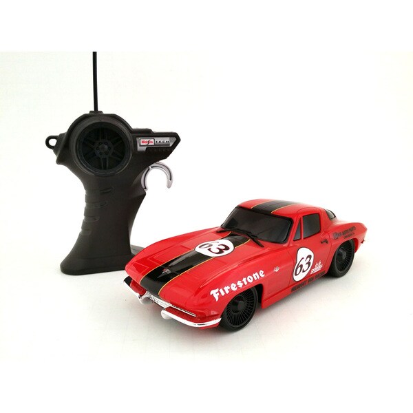 red corvette remote control car